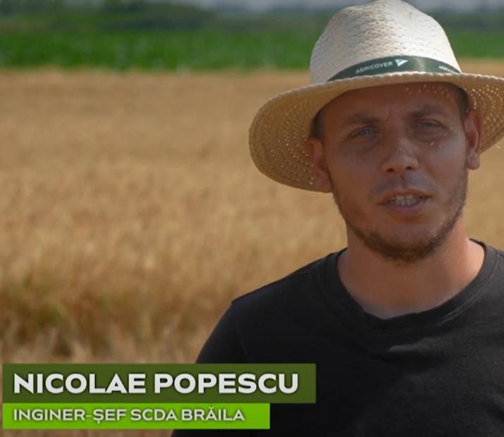 Nicolae Popescu, chief engineer at SCDA Braila, turned to Agricover experts for recommendations